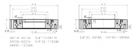 SHF harmonic drive bearings