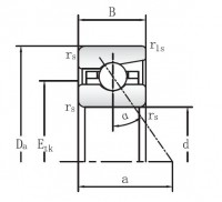 719 Series Angular Contact Ball Bearings