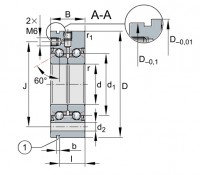 ZKLF Axial angular contact ball bearings