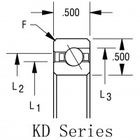 Sealed Type  Deep Groove thin section bBall Bearing