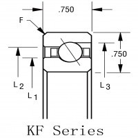 Sealed Type  Deep Groove thin section bBall Bearing