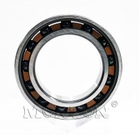 6010p63 Hybird deep groove ball bearing with Ceramic ball  Phenolic resin cage