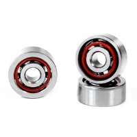 Miniature angular contact ball bearing