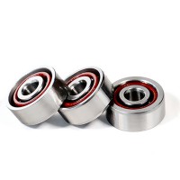 Miniature angular contact ball bearing